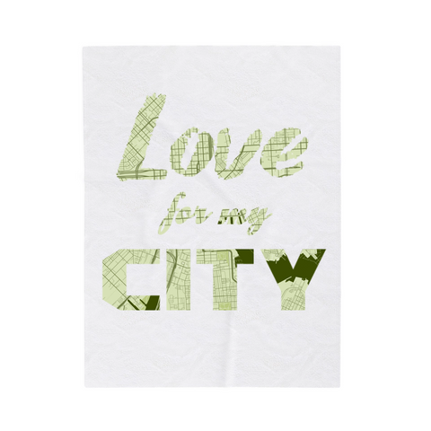 The Personalized Map Blanket – Wrap Yourself in the Places You Love Most