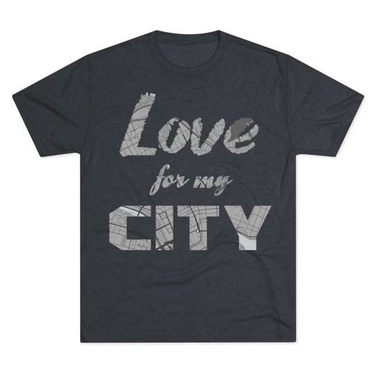 The Map Threads Tri-Blend Crew Tee – Wear Your World, Carry Your Story