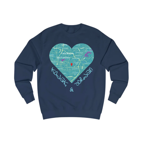 The Personalized Map Sweatshirt – Wrap Yourself in the Places That Matter Most