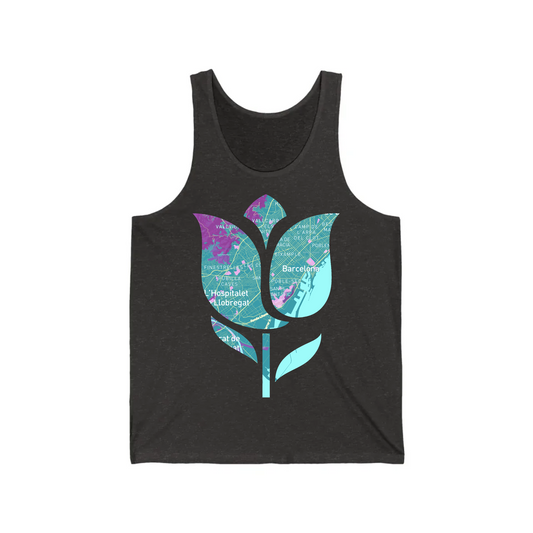 The Personalized Map Tank – Wear Your Story Everywhere