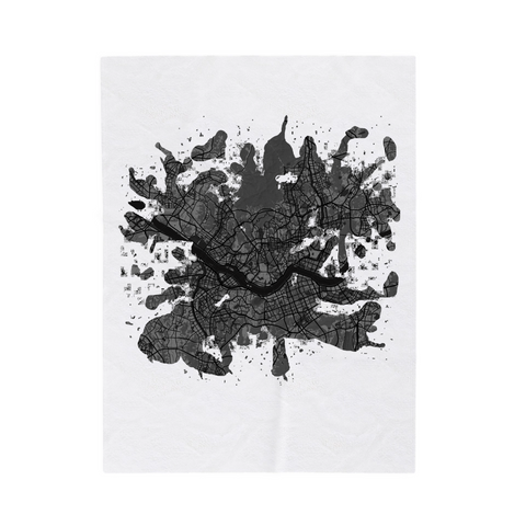 The Personalized Map Blanket – Wrap Yourself in the Places You Love Most