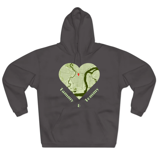 The Personalized Map Hoodie – Wear Your World, Carry Your Story