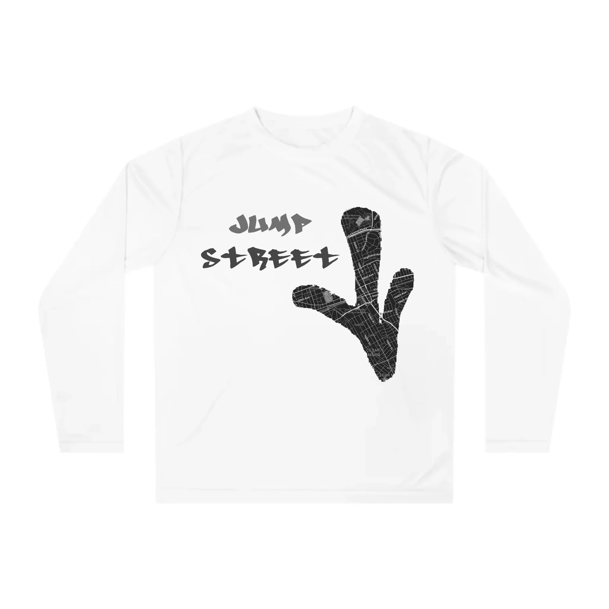 Unisex Performance Long Sleeve Shirt_White