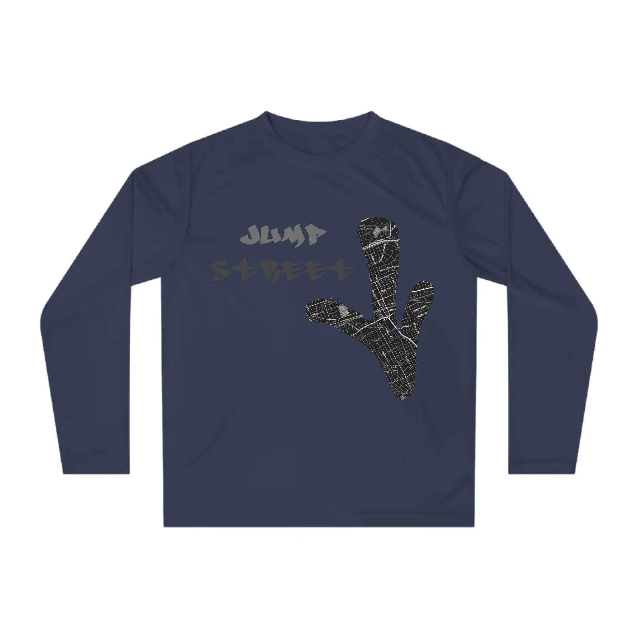 Unisex Performance Long Sleeve Shirt_SportDarkNavy