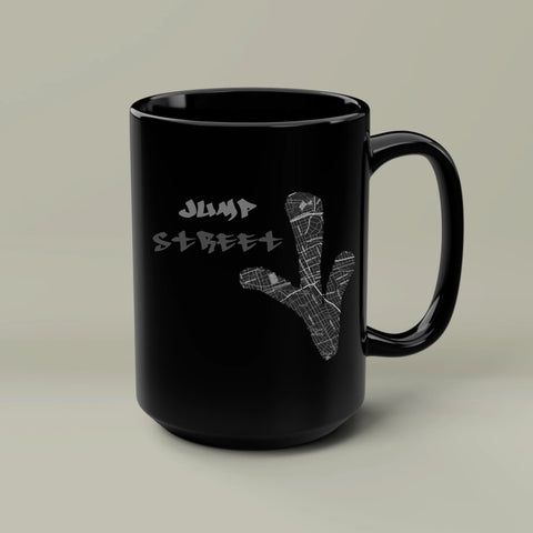 The Personalized Map Black Mug – Sip Memories, One Cup at a Time