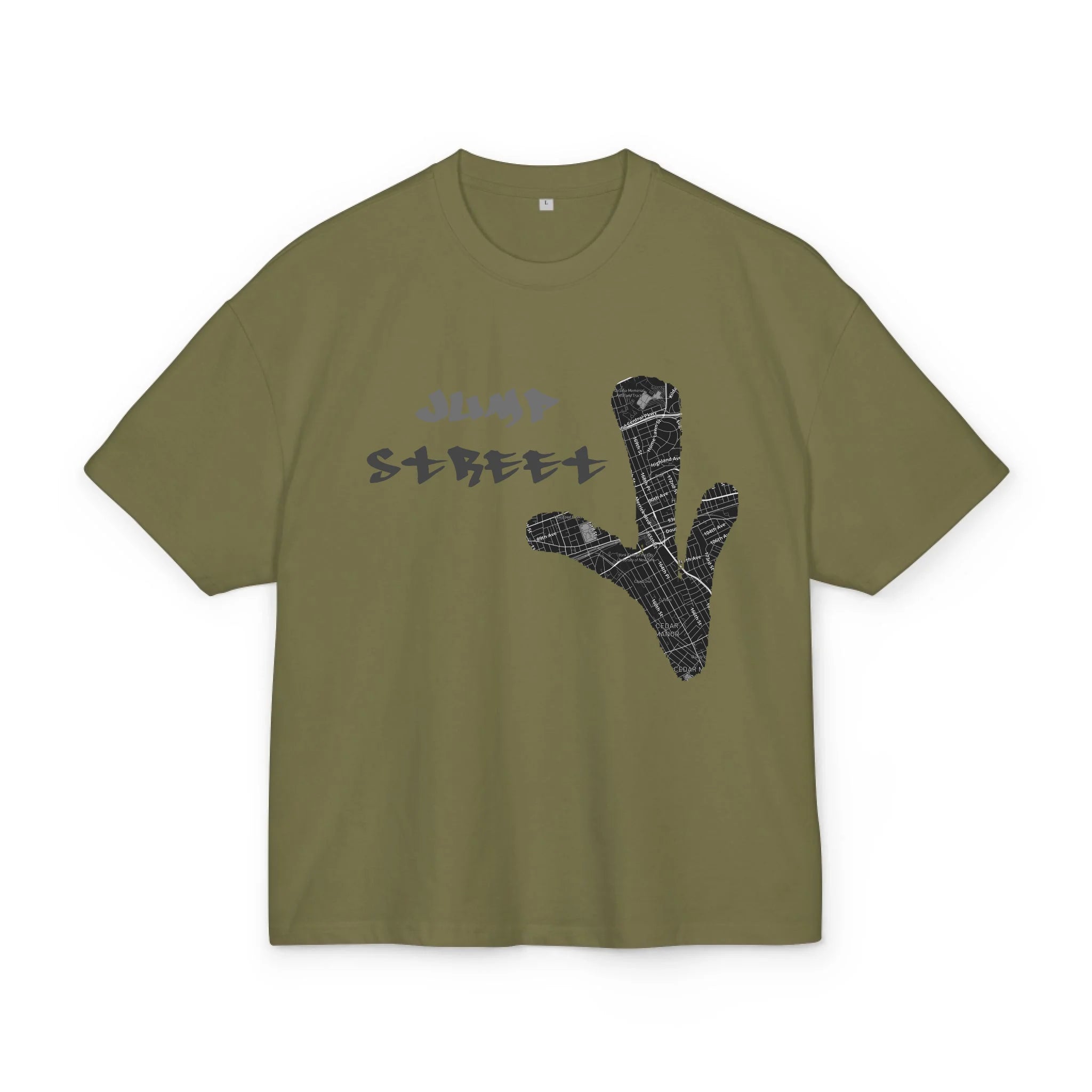 Unisex Ultra Heavy Cotton Box Tee_Olive