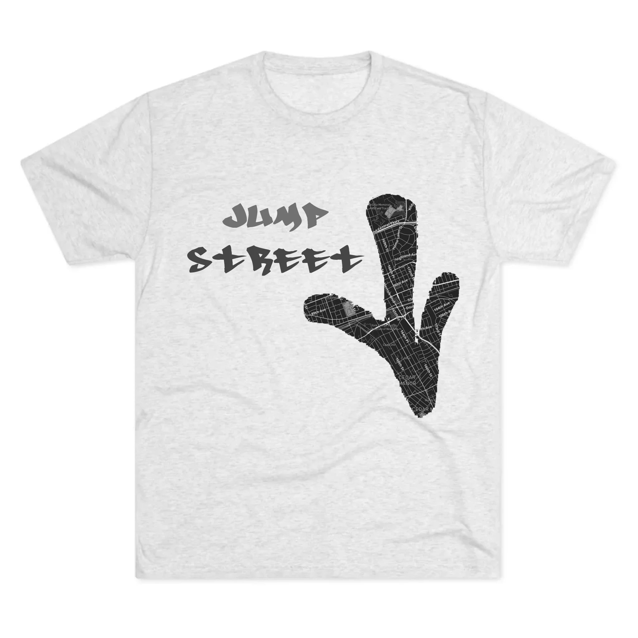 Unisex Tri-Blend Crew Tee_HeatherWhite