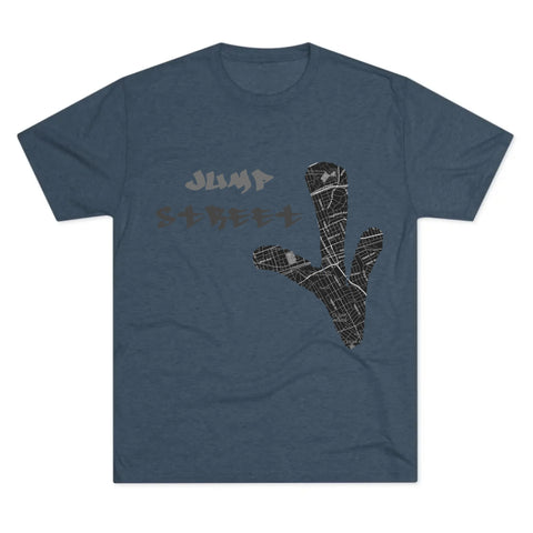 Unisex Tri-Blend Crew Tee_Indigo