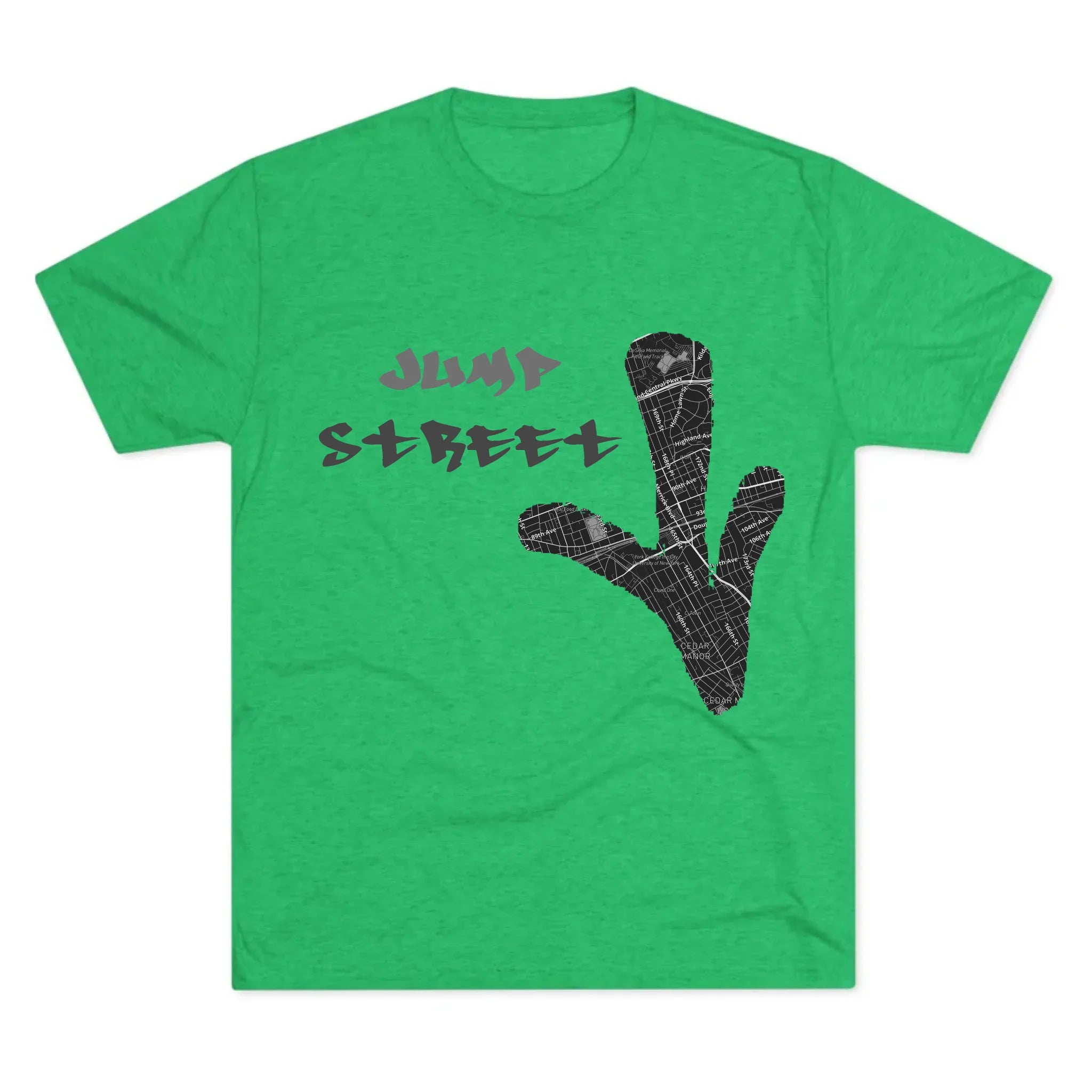 Unisex Tri-Blend Crew Tee_EnvyGreen