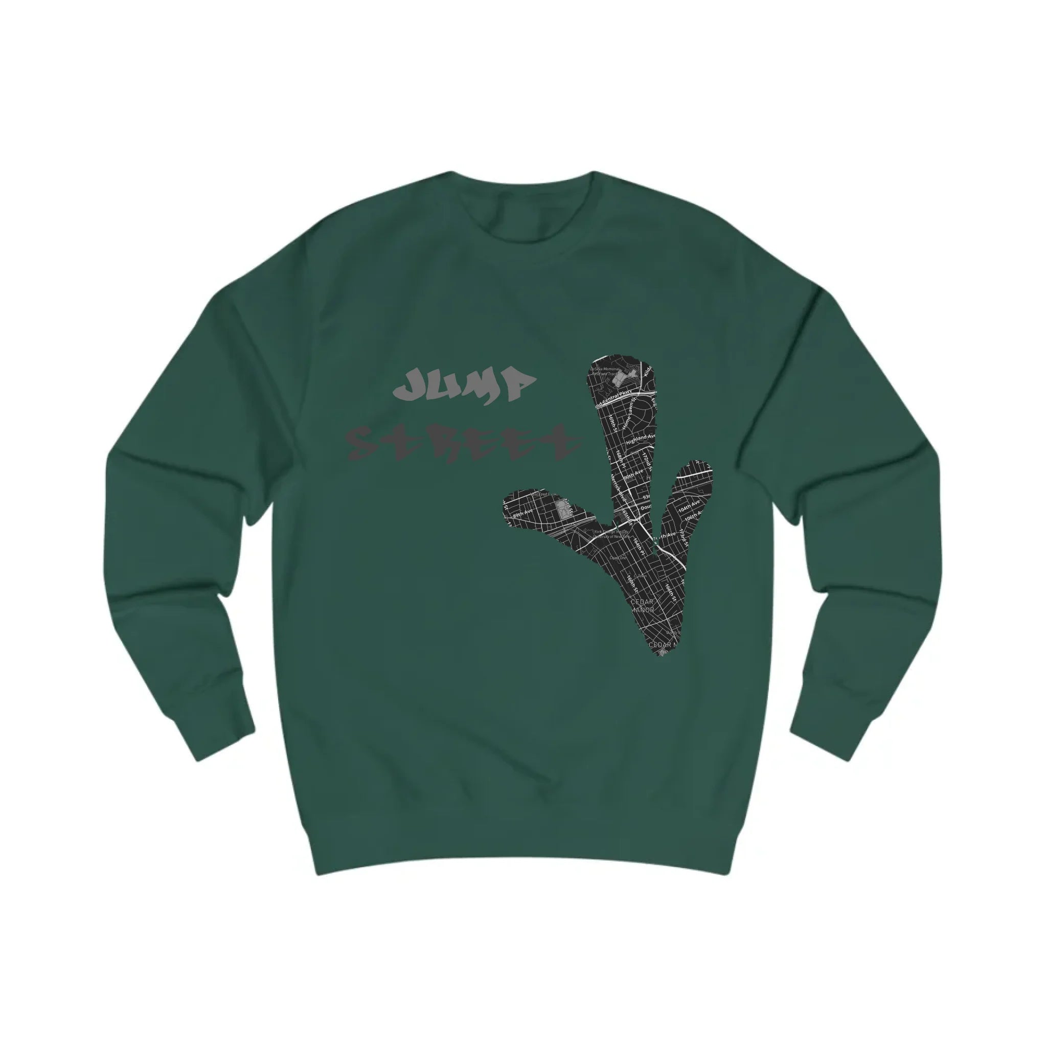 Unisex Sweatshirt_BottleGreen