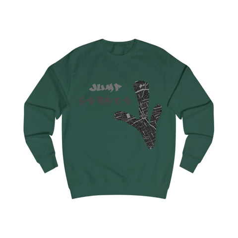 Unisex Sweatshirt_BottleGreen