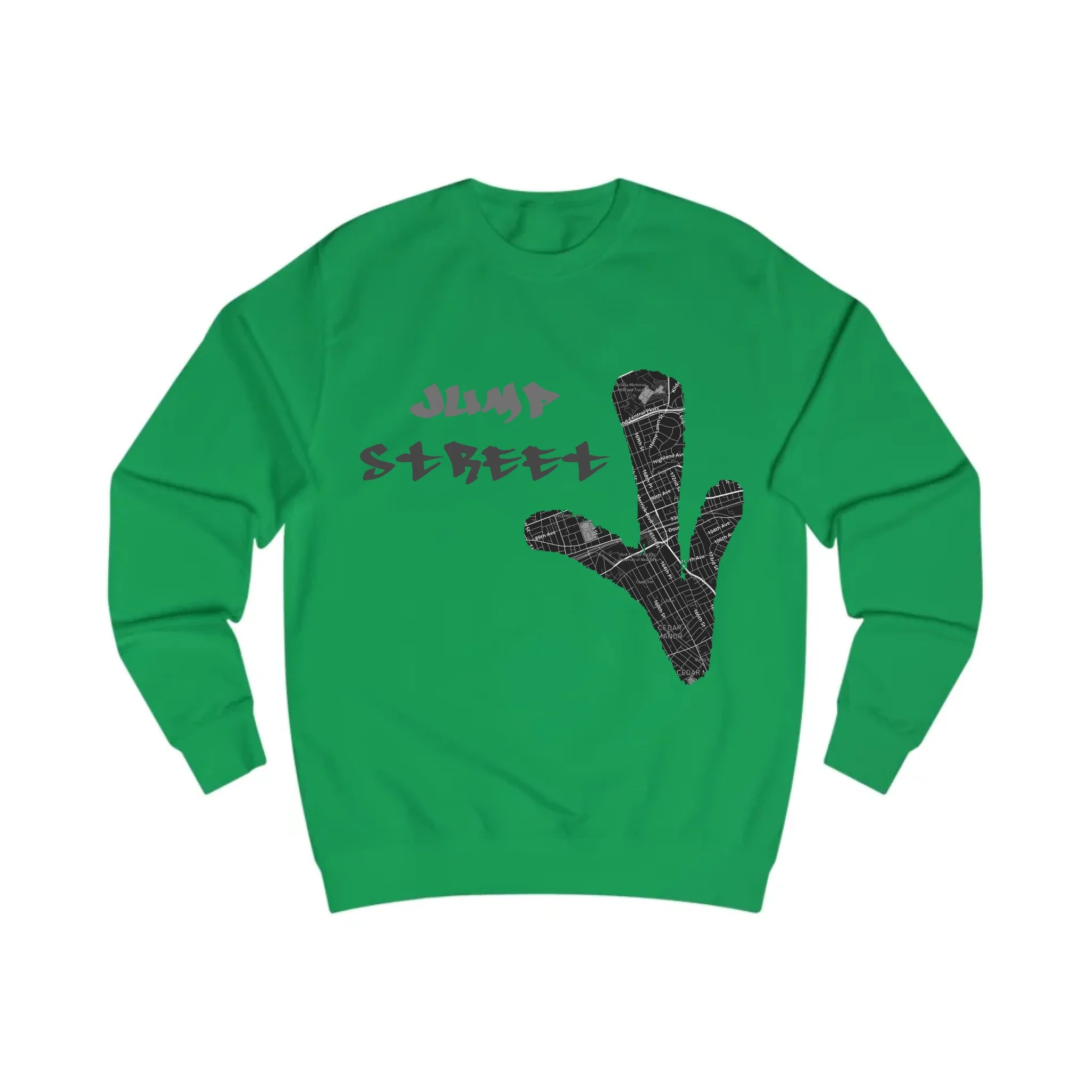 Unisex Sweatshirt_KellyGreen