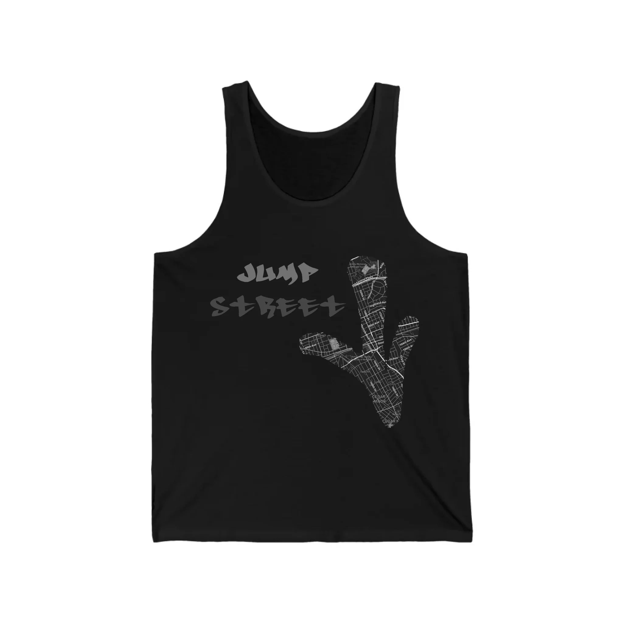Unisex Jersey Tank_Black