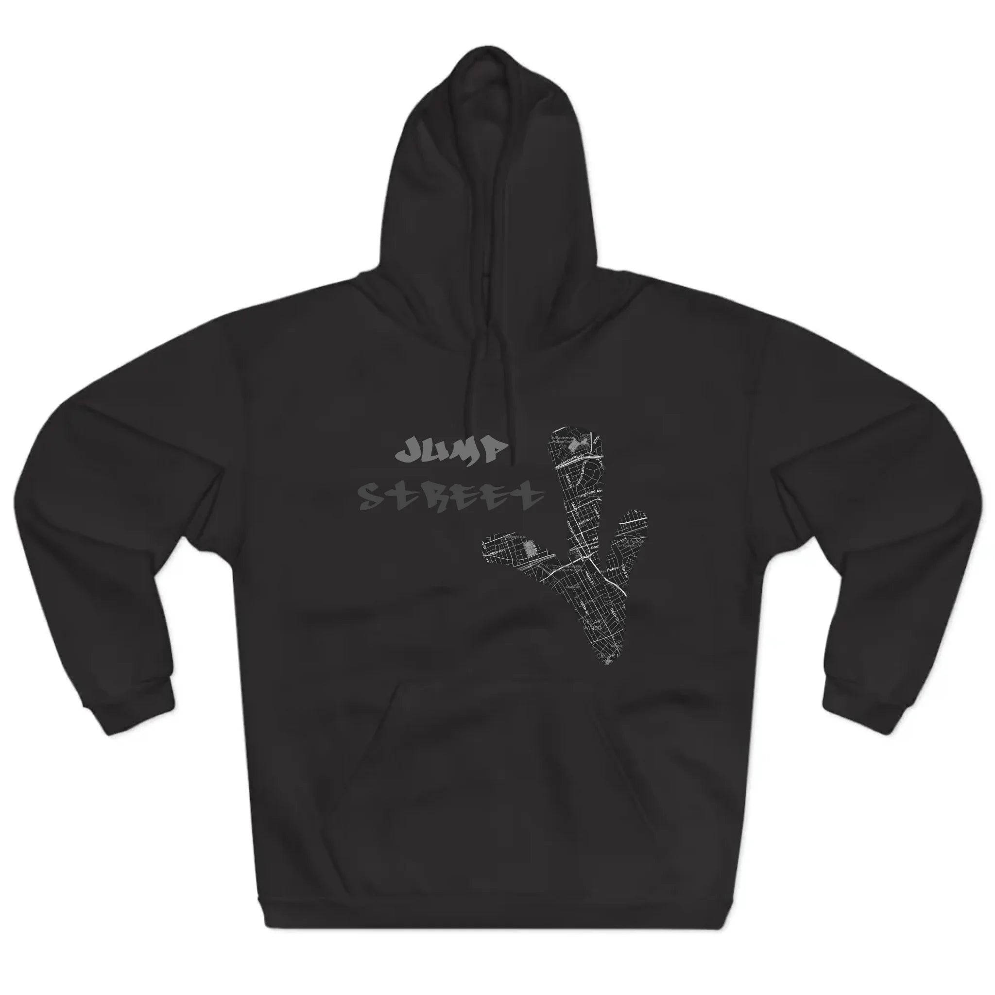 Unisex Pullover Hoodie_Black