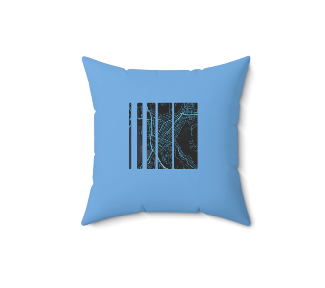 The Personalized Map Pillow – Where Your Memories Meet Comfort